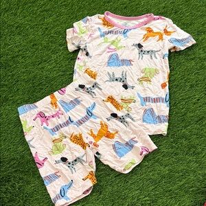 Reshinee Bamboo Pajama Shorts Set - Fitted Stretchy